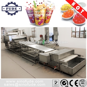 Automatic popping boba production line