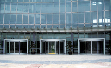 Automatic Curved Sliding Door with Multi-functions