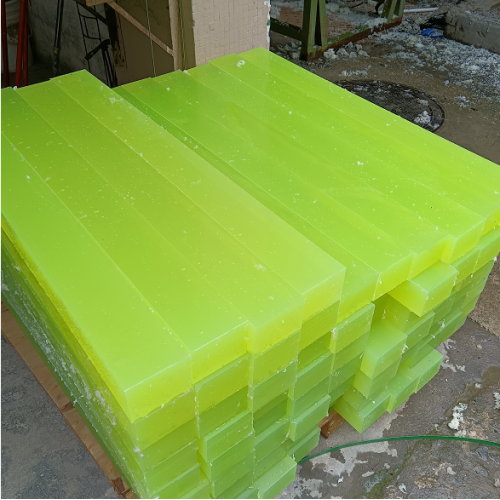 Plastic Polyurethane Plate Transparent Clear Yellow PU Sheet