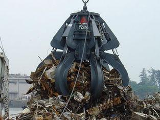 Hydraulic Orange Peel Grab Bucket For Garbage Burning Proce