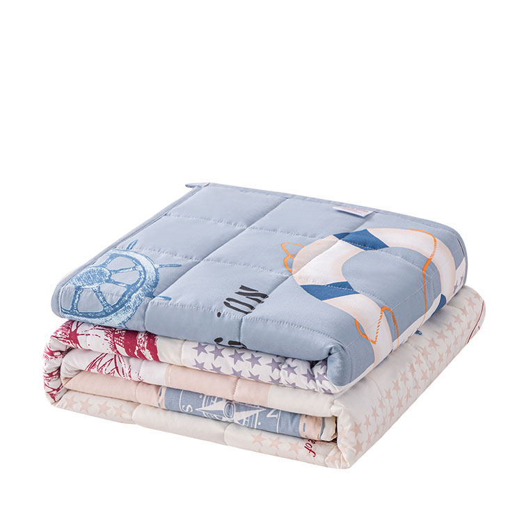 Customized Comfortable printed kids Weighted Blanket