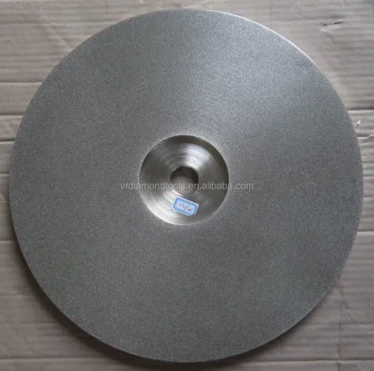 Jewellery electroplated diamond lapping plate