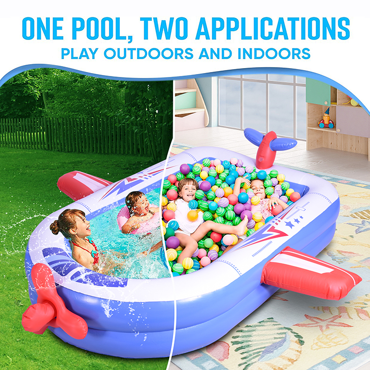 Cute design inflatable spray pool