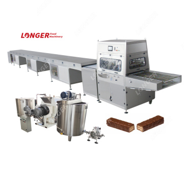 Automatic Small Belt Biscuit Chocolate Coating Machine