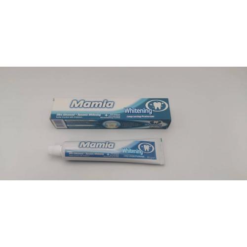 Tente de dentifrice de fluorure de blanchiment avancé total