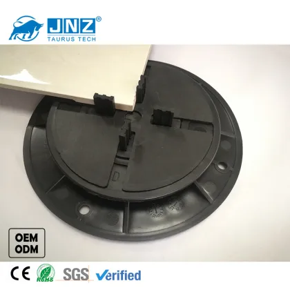 Adjustable plastic pedestal for stone floor wpc flooring raised floor access floor
