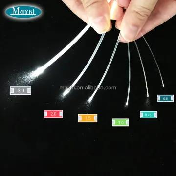 Pmma Fiber Optic Light Strands Harness Rolls for Home, Car, and Ceiling - Various Thicknesses Available