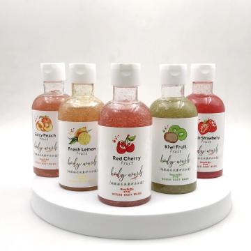 OEM Lightening Moisturizer Fruit Scrub Shower Gel