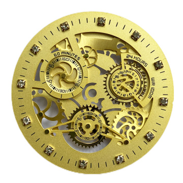 Custom Skeleton design watch dial for Mechanical watch