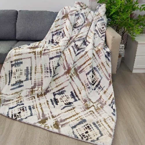 Tecido com padrão jacquard em relevo