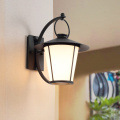 LEDER Metal Lamp With Outdoor Wall