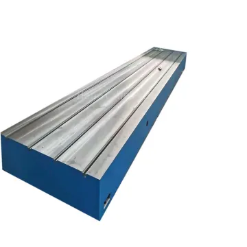 2024 Cast Iron Lapping Platform Floor Plate Machine Bed: Precision Engineering Solutions