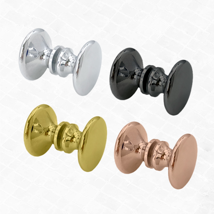 SVA-B0322C Modern Pirinç Duş Cam Kapı Kolu Kolları