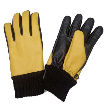 Leather Fashion Gloves Leather Colored