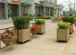 wpc flower pot