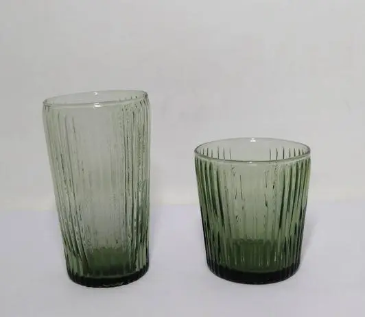 hand blown colored highball glasses wine glass tumbler