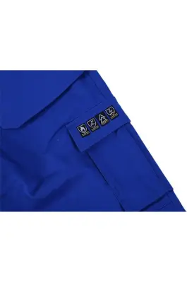 Blue Flame Retardant Pants with Silver Tape