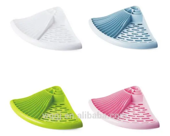 Wholesale Colorful plastic dish drying Rack Portable Usage
