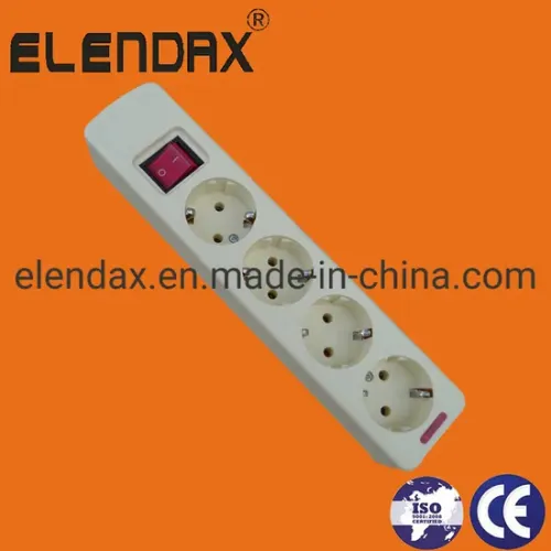 4-сторонний европейский удлинитель E5004ES