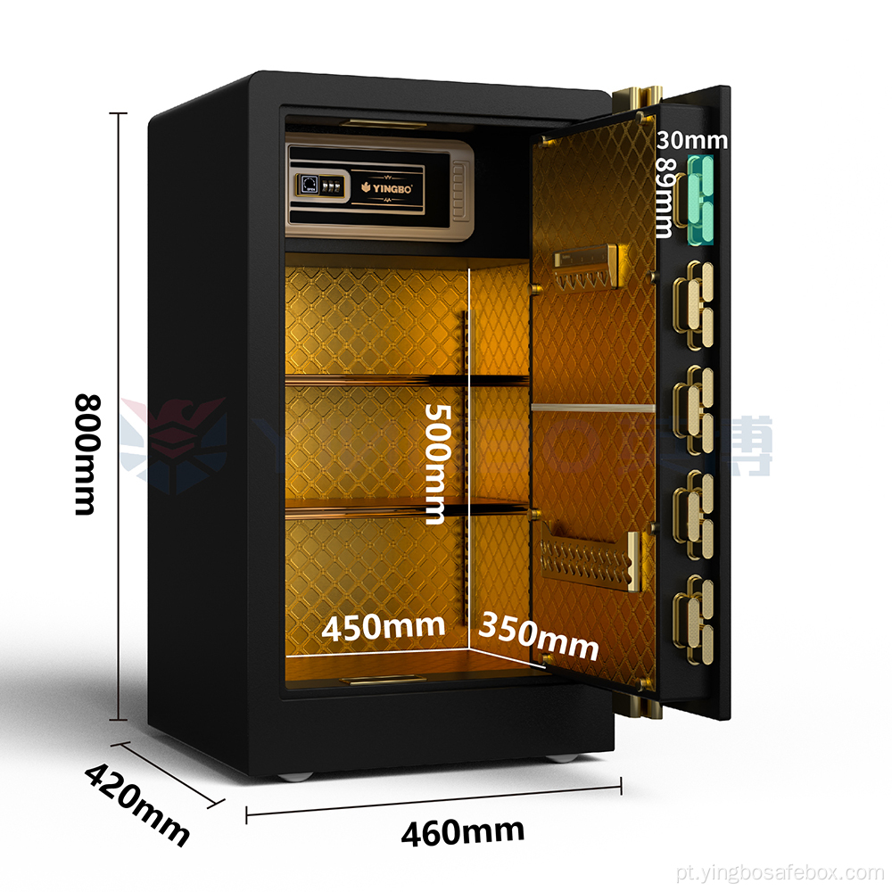 Yingbo cofres Intelligent Print Lockers Home Safe Box