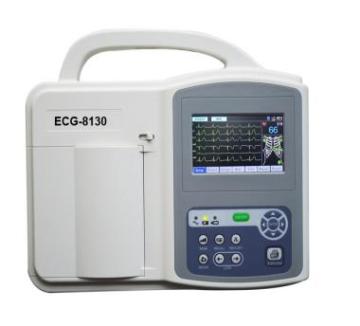 Three channel interpretive ECG with touch Large LCD