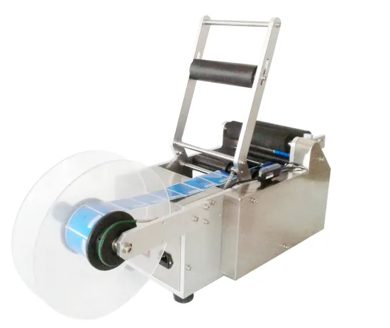 Compact Semi-Automatic Round Bottle Labeling Machine for 10ml Glass Bottles