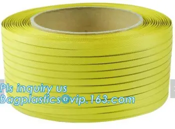 high quality colored white polyester PP PET plastic binding strap roll, Carton Packing PP Strapping Roll plastic packing strap,