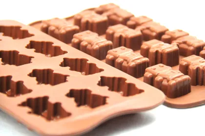 Brand new tree and star silicone mold with high quality
