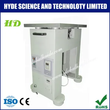 Low frequency vertical mechanical vibration test machine