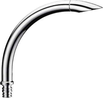 Doppio beccuccio per mixer da cucina