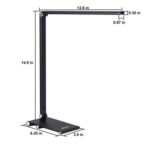 Color temperature dimmable table light