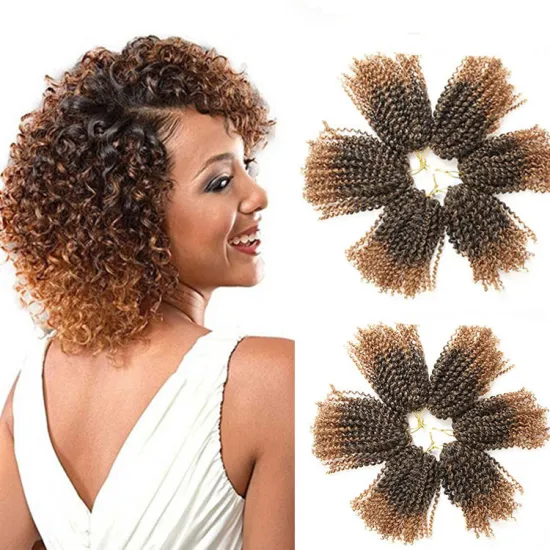 Mali Bob Twist Crochet Hair Extensions 3X Crochet Braid Hair Synthetic Fiber Solid And Mixed Color For Women And Children