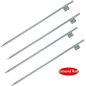 2024 New High-Performance Hot Dip Galvanized Electrical Grounding Rod for Lightning Protection