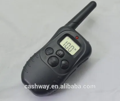 Remote training digital dog training collar with vibration and static shock