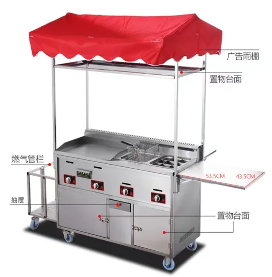 Factory Direct Food Trucks: Combining Deep Fryers & Noodle Cookers for Ultimate Convenience