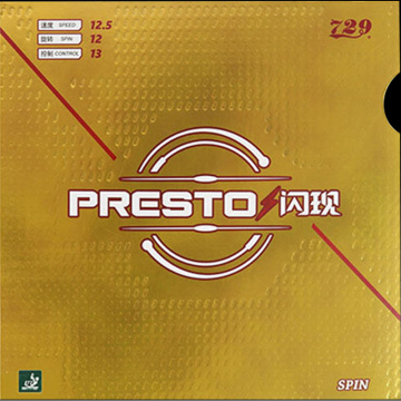 Friendship 729 PRESTO Ters Masa Tenisi Lastiği