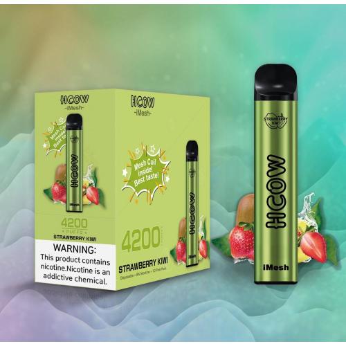 HCOW IMESH 4200PUFFS Одноразируемая вейп -ручка 650MAH