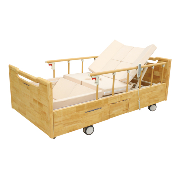 Wooden Electric Nursing Care Bed