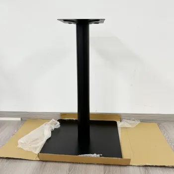 Black Table Bases Small Wrought Steel Round Coffee Dining Industrial Bar Restaurant Furniture Legs Metal Cast Iron Table Bases