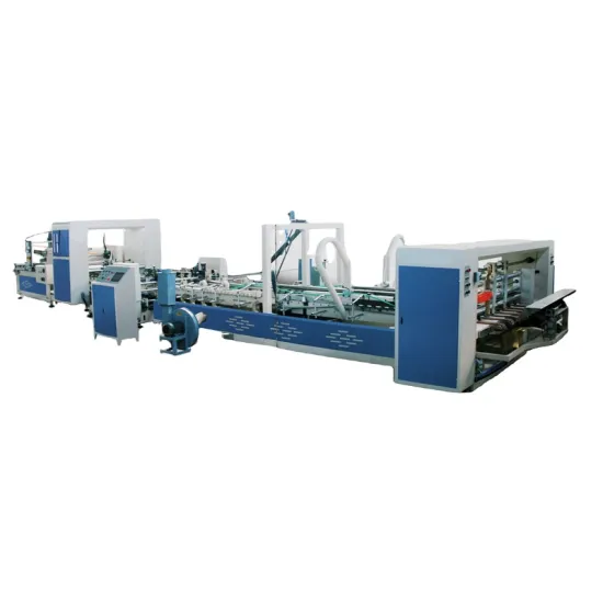 Auto folder gluer & stitching for carton box