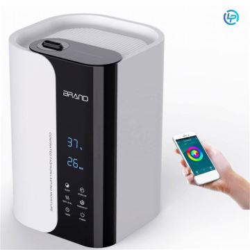 Snow Mountain H2O Ultrasonic Cool Mist Humidifier - Portable USB Charging Mini Humidifier for Car and Office
