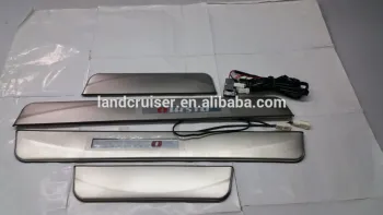 nismo style led door sill for niss-an patrol Y62