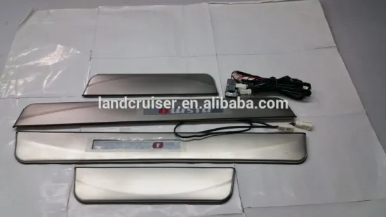 nismo style led door sill for niss-an patrol Y62