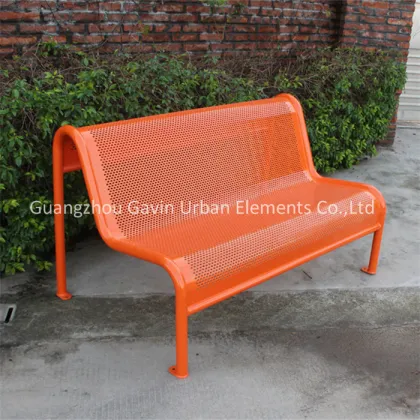 Metal garden bench garden furniture outdoor