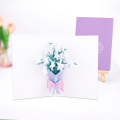 Biglietto pop-up con fiore 3D per la festa della mamma