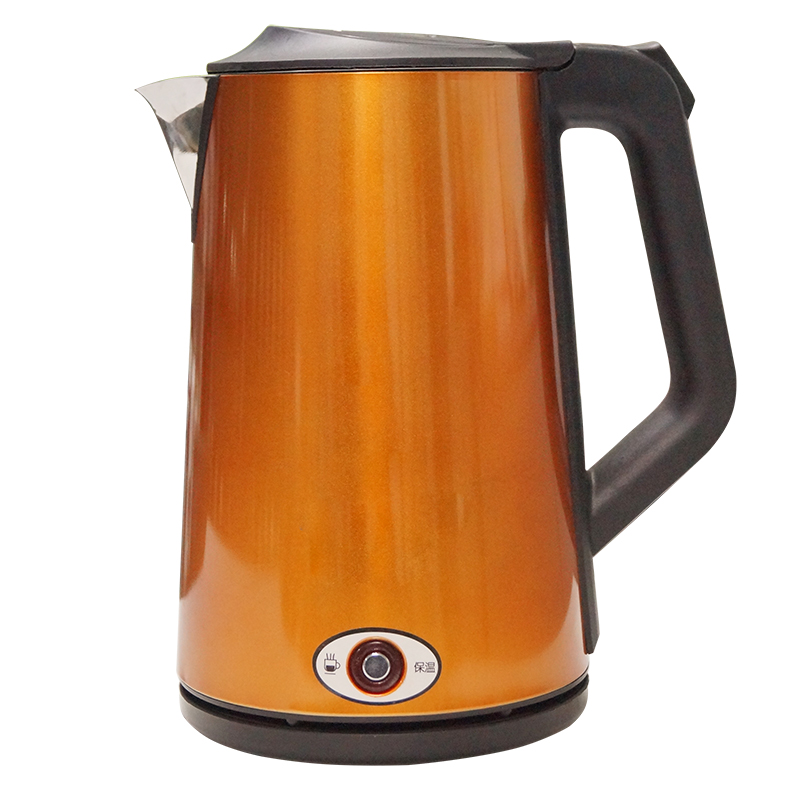 large stainless steel kettle