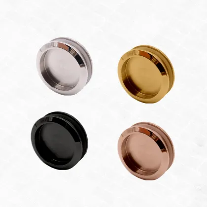 Finger Small Handle Frameless Shower Room Sliding Knobs