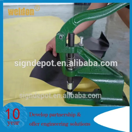 grommet punch and die machine