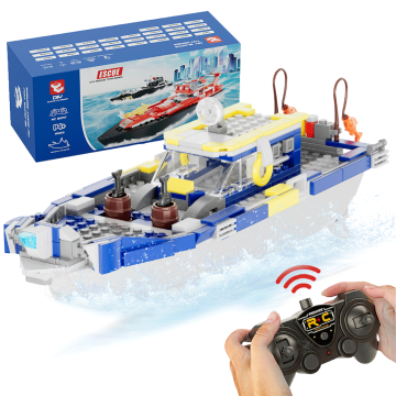 DIY RC Boat Building Blocks: The Ultimate Educational Toy for Fishing Enthusiasts and Kids