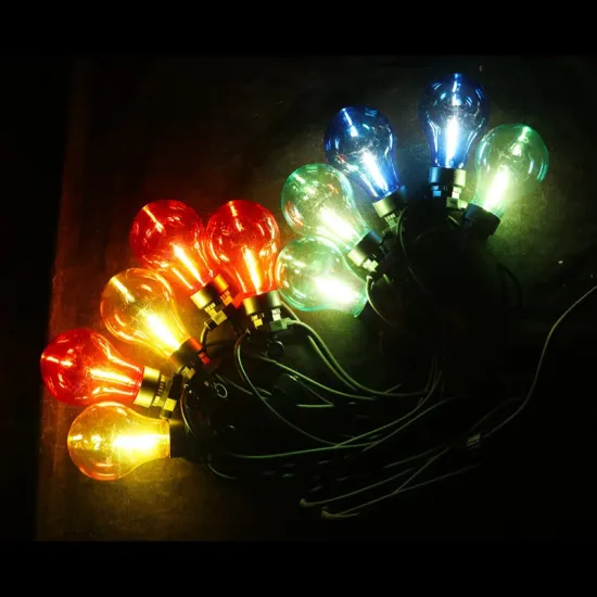 WANGUI A60 LED Globe Bulb Festoon String Light - Factory Price for Holidays